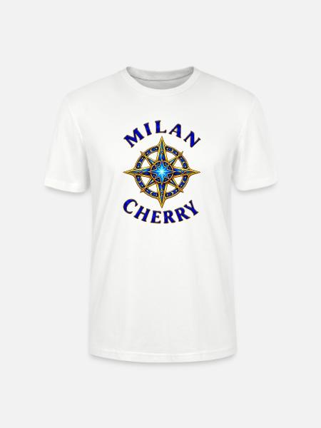 Milan und Cherry – Sternenkompass - Stanley/Stella Unisex Bio-T-Shirt CRAFTER - Weiß