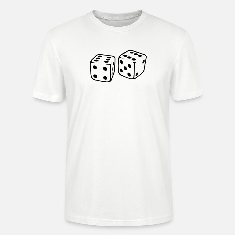 Dé - T-shirt bio CRAFTER Stanley Stella Unisexe - blanc