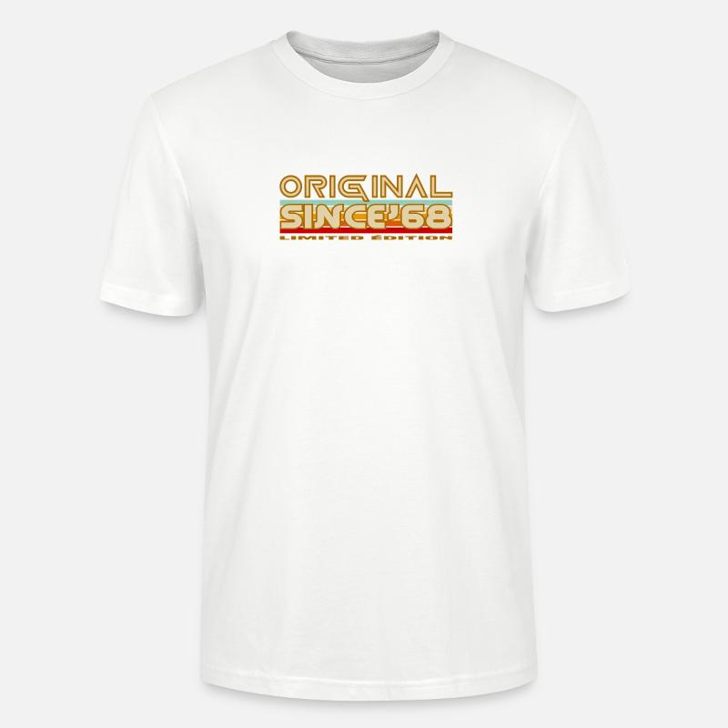 Original 68 Édition Limitée - T-shirt bio CRAFTER Stanley Stella Unisexe - blanc