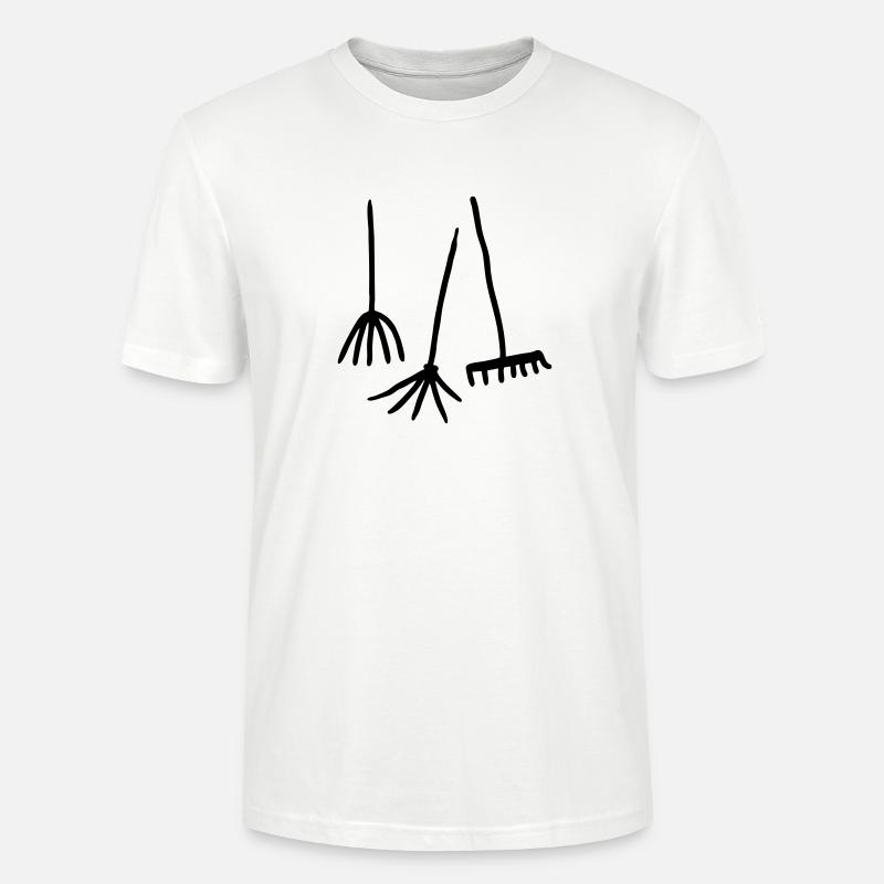Outils de jardin - T-shirt bio CRAFTER Stanley Stella Unisexe - blanc