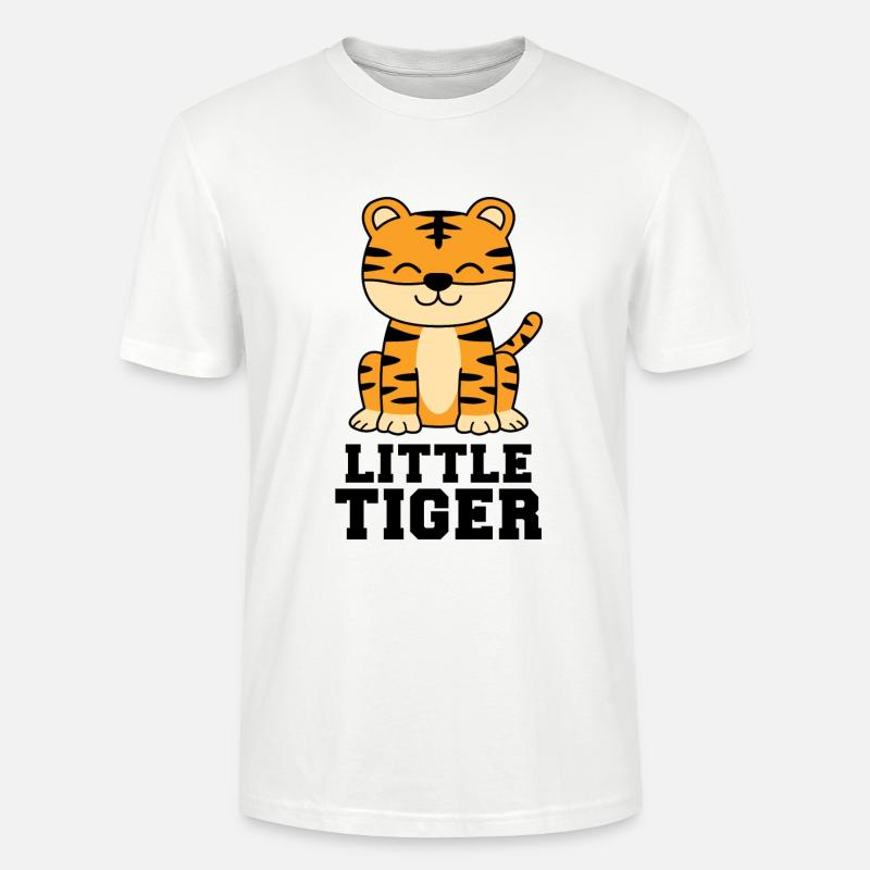 LITTE TIGER - Stanley/Stella Unisex Bio-T-Shirt CRAFTER - Weiß
