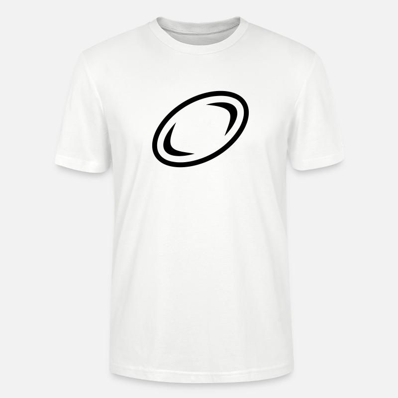 Rugby - Stanley/Stella CRAFTER Unisex Organic T-Shirt - white