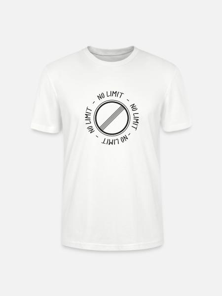 No Limit - Stanley/Stella Unisex Bio-T-Shirt CRAFTER - Weiß