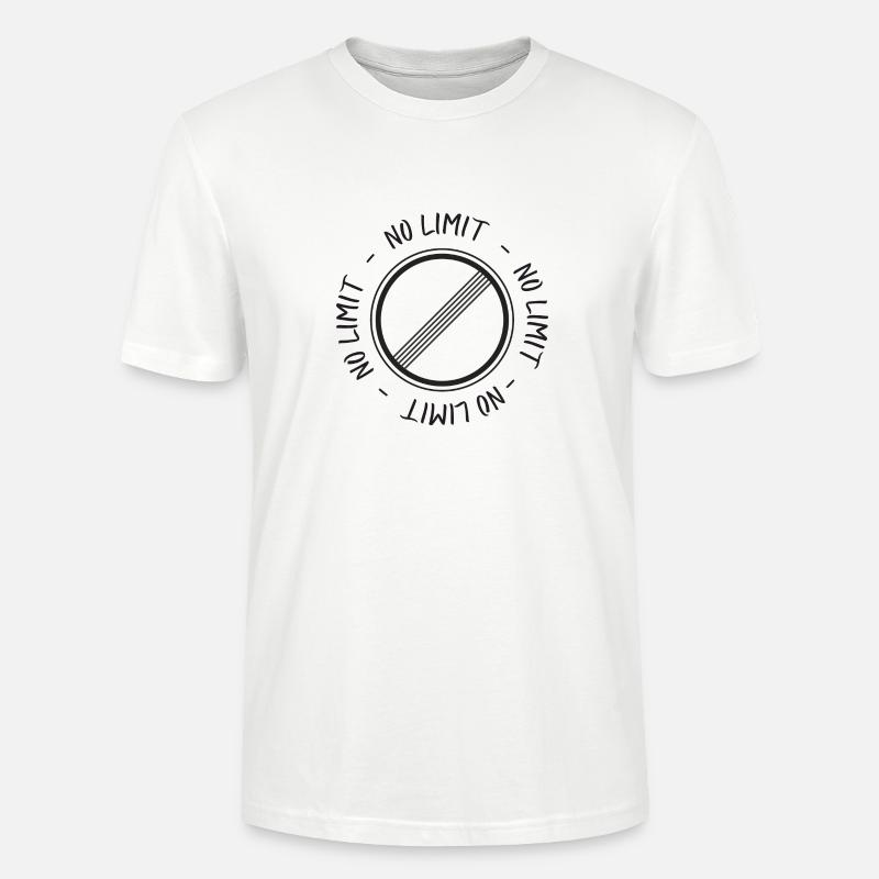 No Limit - Stanley/Stella Unisex Bio-T-Shirt CRAFTER - Weiß