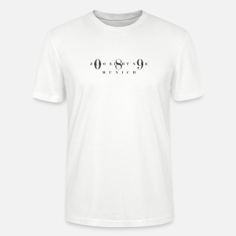089 munich, München - Stanley/Stella Unisex Bio-T-Shirt CRAFTER - Weiß