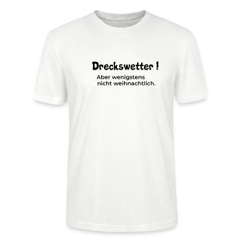 nicht weihnachtlich - Stanley/Stella Unisex Bio-T-Shirt CRAFTER - Weiß - Vorne - Alina (178cm) & Michal (187cm)