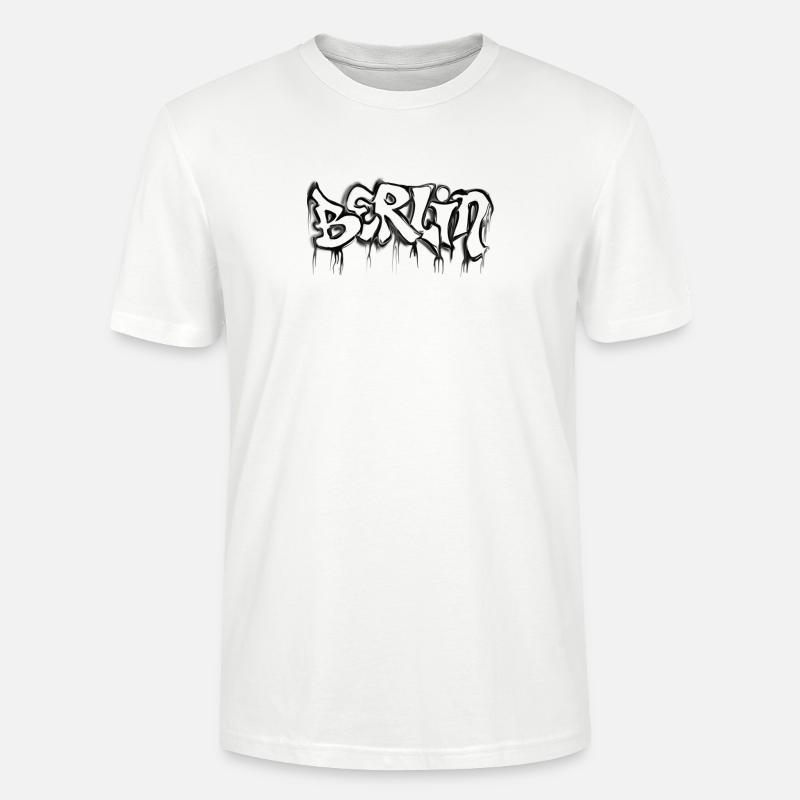 Berlin Graffiti - Stanley/Stella Unisex Bio-T-Shirt CRAFTER - Weiß