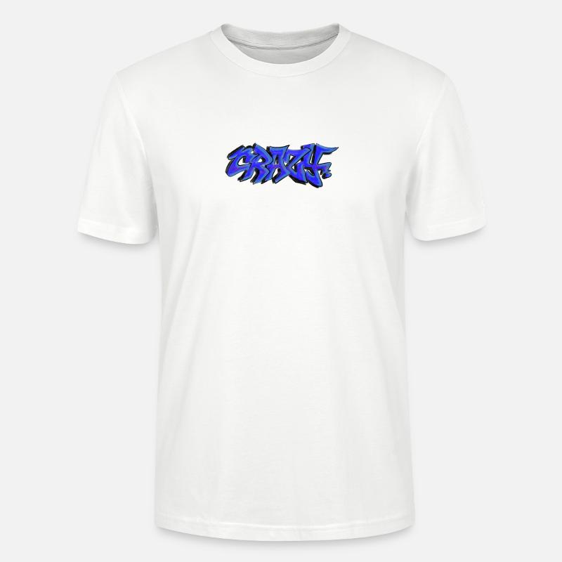 Crazy Graffiti - Stanley/Stella Unisex Bio-T-Shirt CRAFTER - Weiß