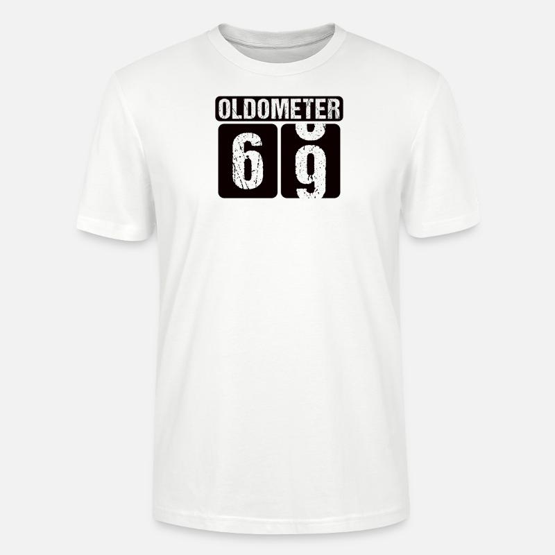 69 Anniversaire Célébration Année de naissance 69e Célébration Année de construction - T-shirt bio CRAFTER Stanley Stella Unisexe - blanc
