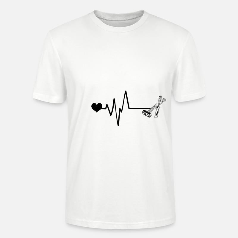 Marteau Outil Pulse Love - T-shirt bio CRAFTER Stanley Stella Unisexe - blanc