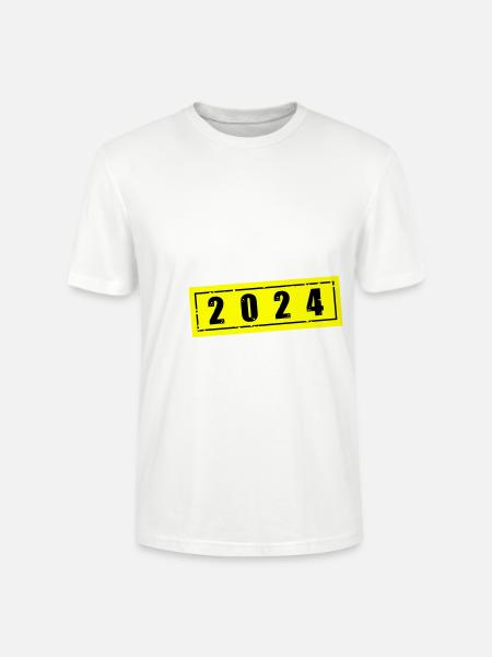 2024 Jahr - Stanley/Stella Unisex Bio-T-Shirt CRAFTER - Weiß