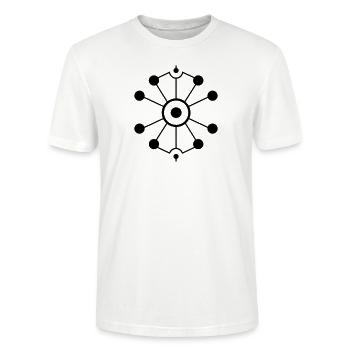 Molécule - T-shirt bio CRAFTER Stanley Stella Unisexe - blanc - Devant - Alina (178cm) & Michal (187cm)