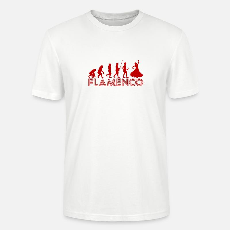 Flamenco Evolution 2 - Stanley/Stella Unisex Bio-T-Shirt CRAFTER - Weiß