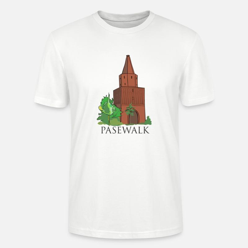 Pasewalk - T-shirt bio CRAFTER Stanley Stella Unisexe - blanc