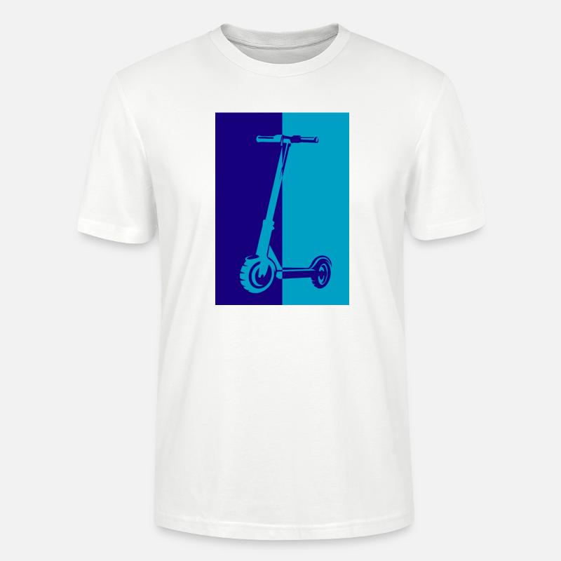 E-Scooter E-Roller Scooter - T-shirt bio CRAFTER Stanley Stella Unisexe - blanc