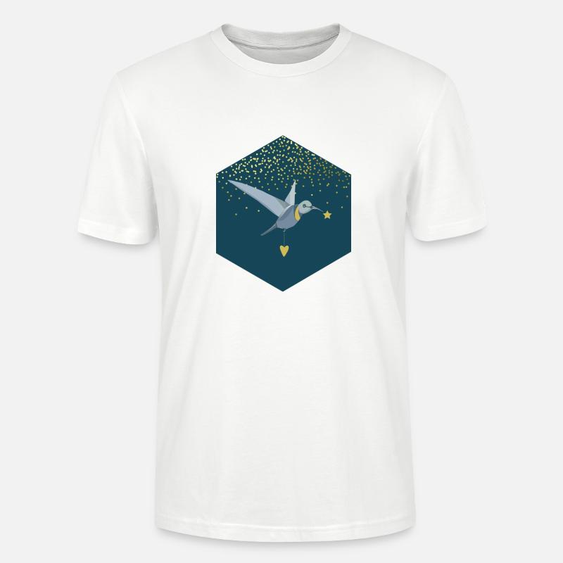 Sternenvogel - Stanley/Stella Unisex Bio-T-Shirt CRAFTER - Weiß
