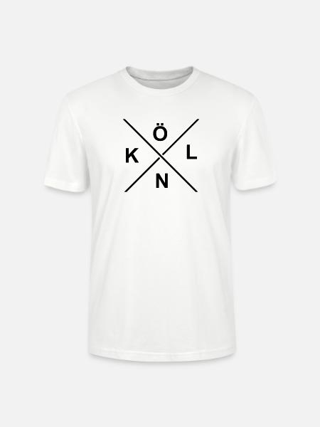 COLOGNEHIPSTER - Stanley/Stella CRAFTER Unisex Organic T-Shirt - white
