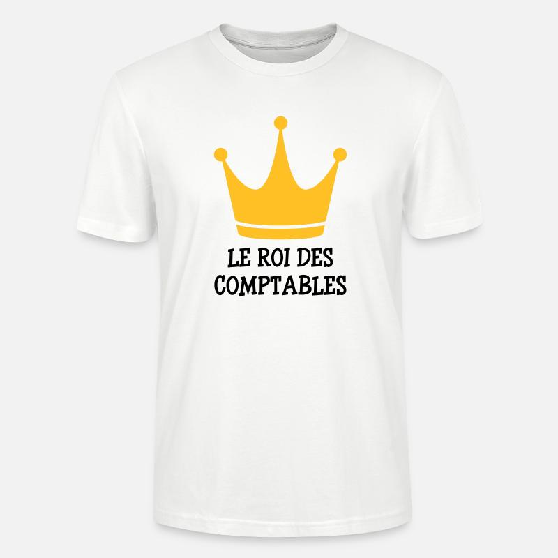 Accountant / Accounting / Comptable / Comptabilité - Stanley/Stella CRAFTER Unisex Organic T-Shirt - white