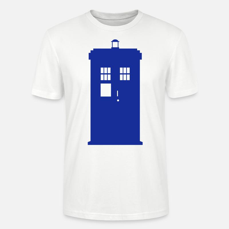 Police Box - Stanley/Stella Unisex Bio-T-Shirt CRAFTER - Weiß