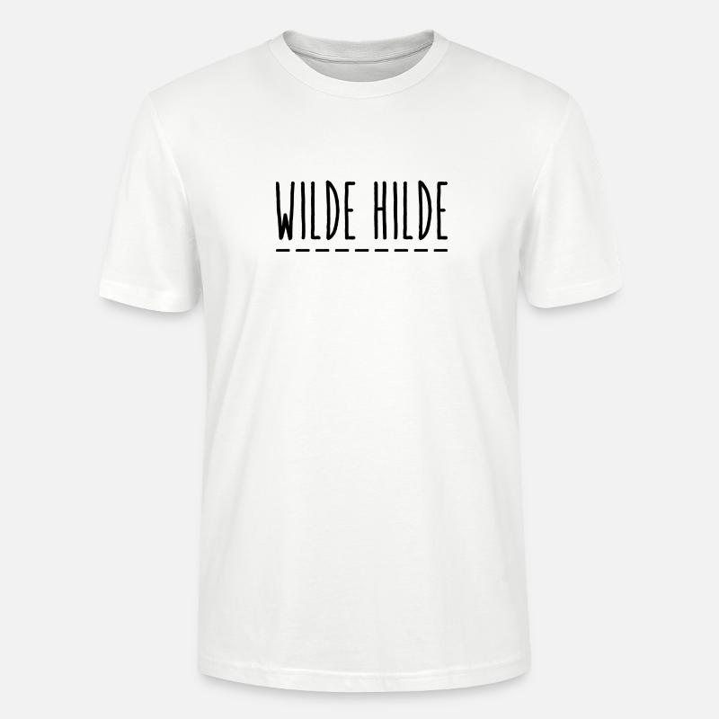 Wilde Hilde - Stanley/Stella Unisex Bio-T-Shirt CRAFTER - Weiß