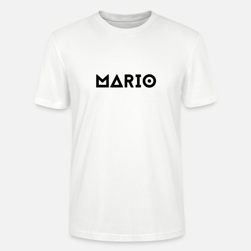 Vorname Mario - Stanley/Stella Unisex Bio-T-Shirt CRAFTER - Weiß