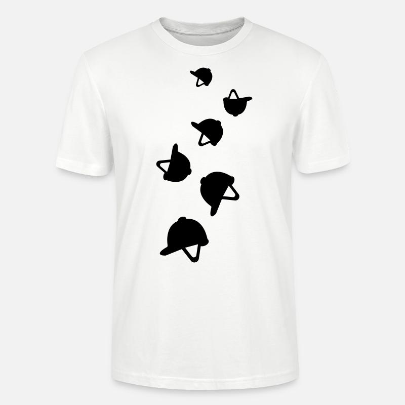 Icône de la cabane Reiter - T-shirt bio CRAFTER Stanley Stella Unisexe - blanc