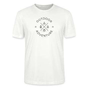 Outdoor Adventure - Stanley/Stella Unisex Bio-T-Shirt CRAFTER - Weiß - Vorne - Alina (178cm) & Michal (187cm)