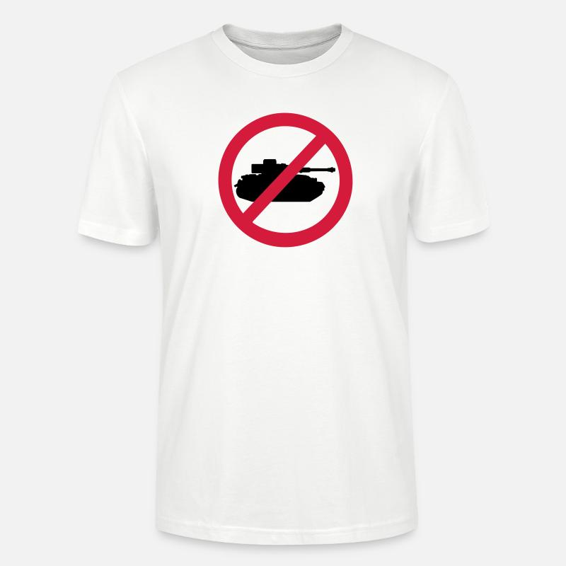 Panzer - Stanley/Stella Unisex Bio-T-Shirt CRAFTER - Weiß