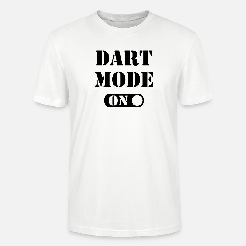 dart mode_on - Stanley/Stella Unisex Bio-T-Shirt CRAFTER - Weiß