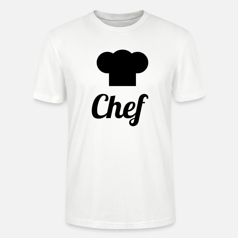 Koch - Küche - Chefkoch - Stanley/Stella Unisex Bio-T-Shirt CRAFTER - Weiß