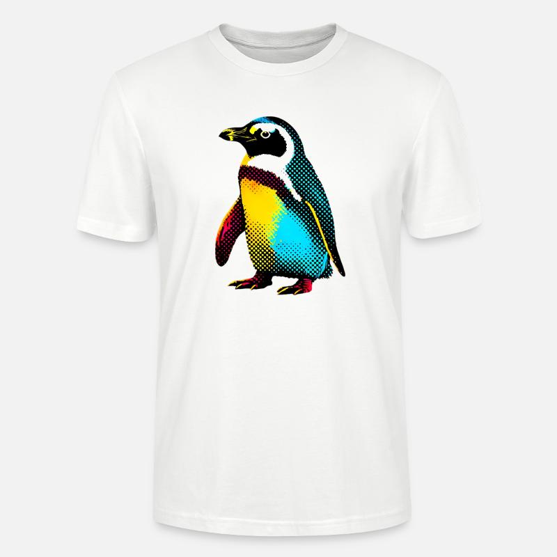 Pinguin - Stanley/Stella Unisex Bio-T-Shirt CRAFTER - Weiß