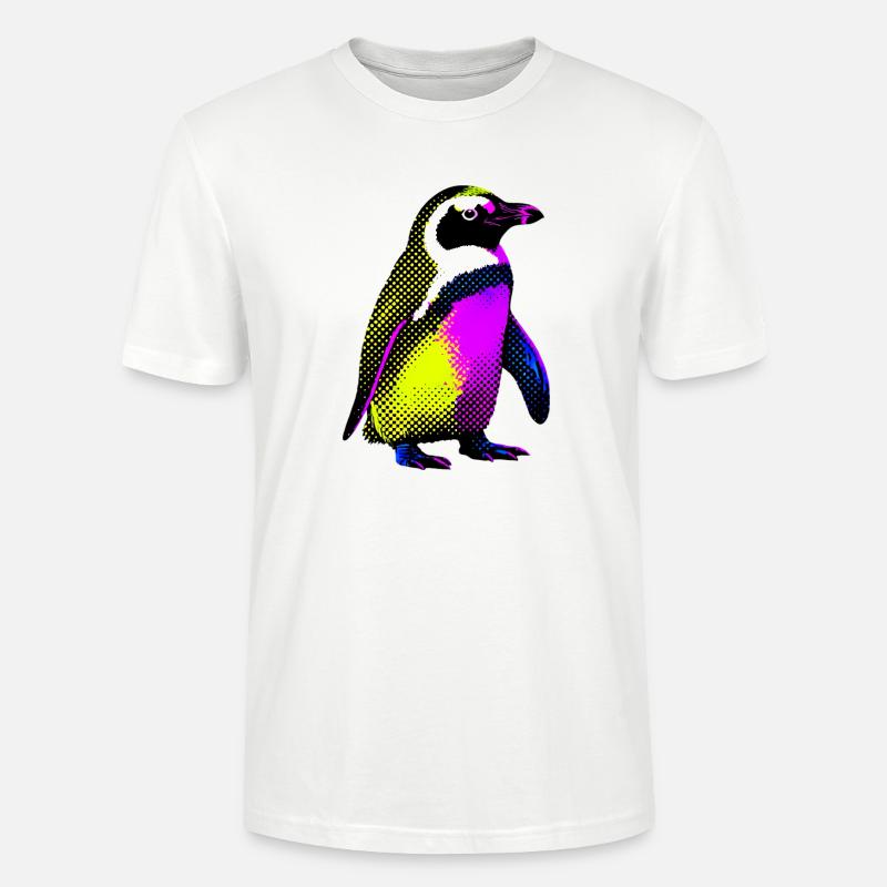 Pinguin - Stanley/Stella Unisex Bio-T-Shirt CRAFTER - Weiß