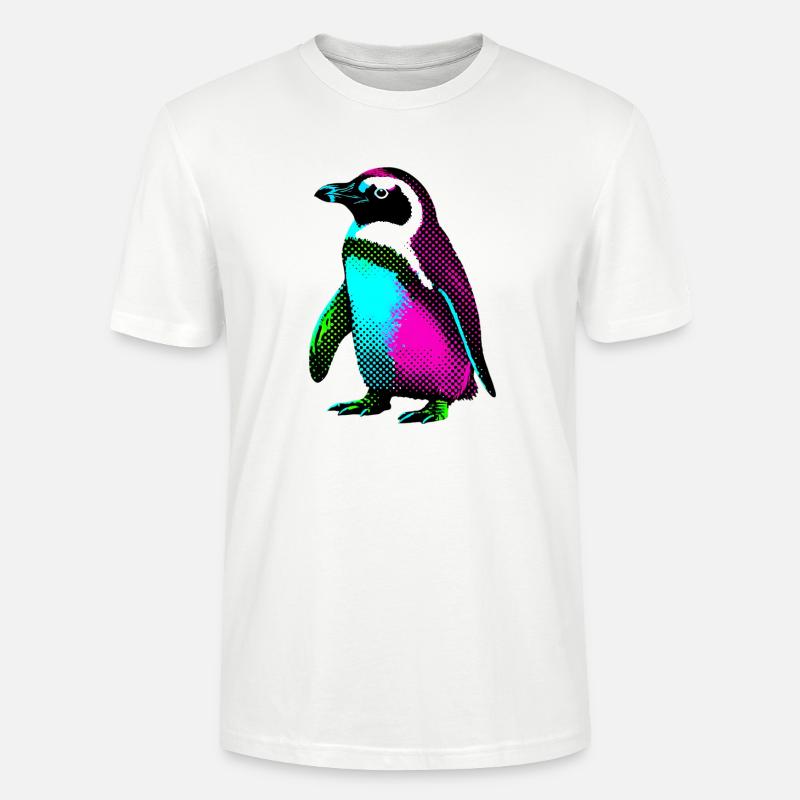Pinguin - Stanley/Stella Unisex Bio-T-Shirt CRAFTER - Weiß