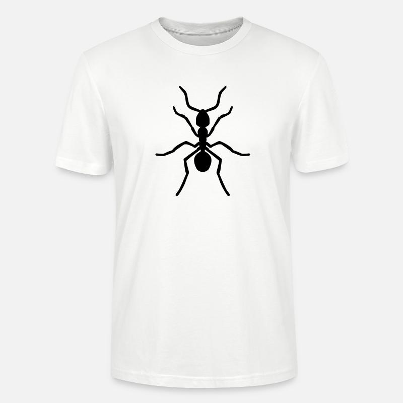 Ameise - Stanley/Stella Unisex Bio-T-Shirt CRAFTER - Weiß