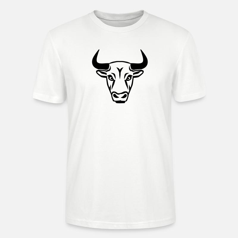 Taureau - T-shirt bio CRAFTER Stanley Stella Unisexe - blanc