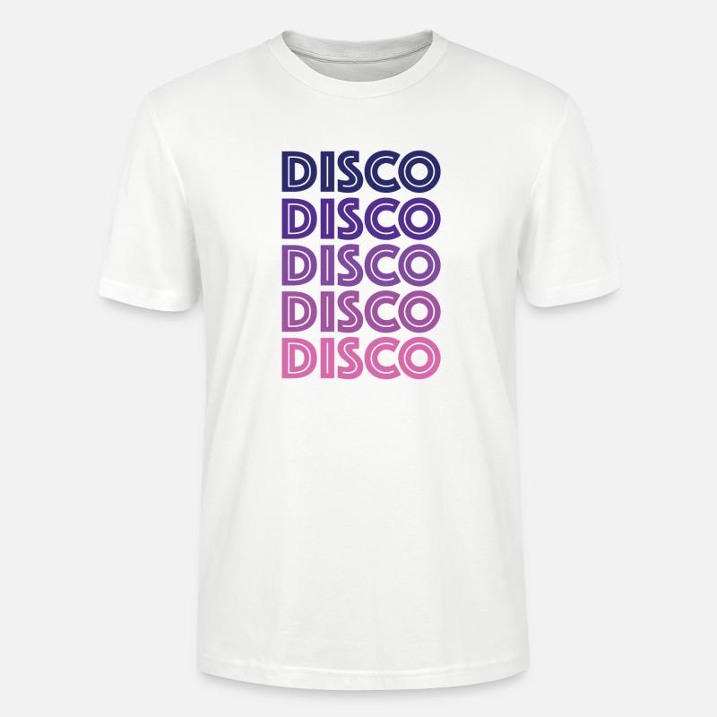 Disco Disco Disco - T-shirt bio CRAFTER Stanley Stella Unisexe - blanc