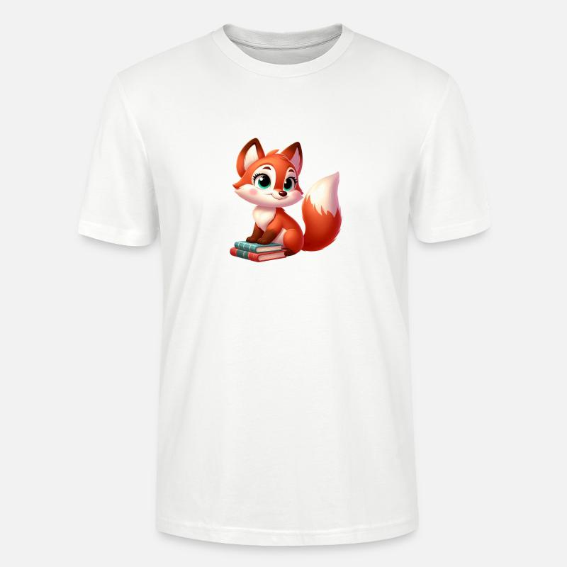 fox 6 - T-shirt bio CRAFTER Stanley Stella Unisexe - blanc
