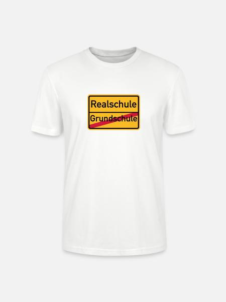 Realschule - Stanley/Stella Unisex Bio-T-Shirt CRAFTER - Weiß