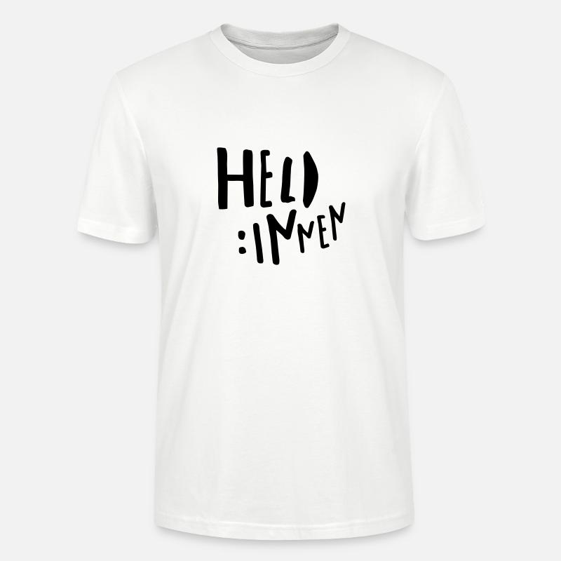 held:innen - Stanley/Stella Unisex Bio-T-Shirt CRAFTER - Weiß