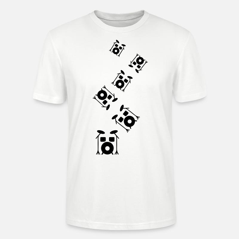 Schlagzeug - Stanley/Stella Unisex Bio-T-Shirt CRAFTER - Weiß