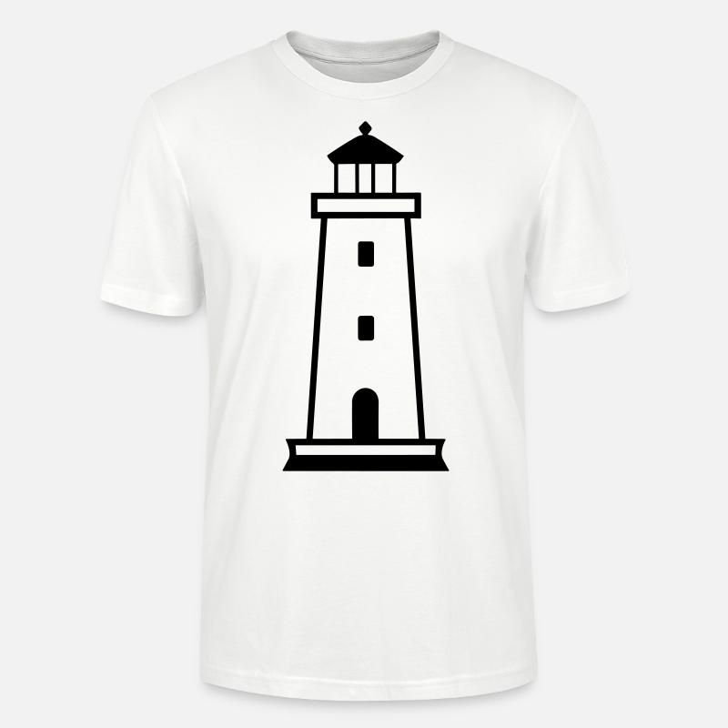 Leuchtturm - Stanley/Stella Unisex Bio-T-Shirt CRAFTER - Weiß
