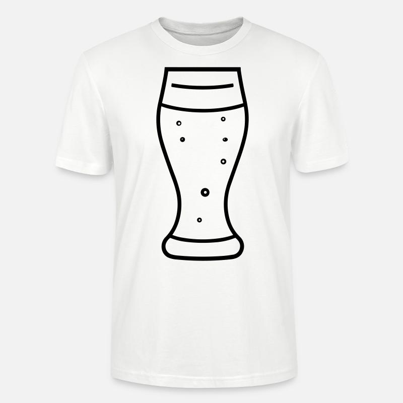 Bier - Stanley/Stella Unisex Bio-T-Shirt CRAFTER - Weiß