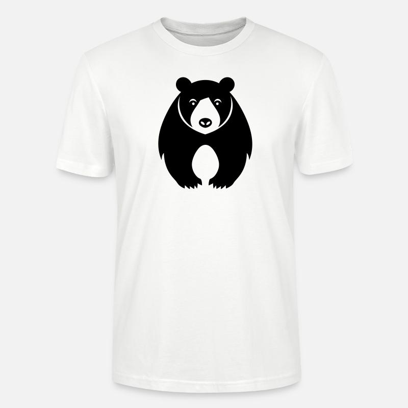Ours - T-shirt bio CRAFTER Stanley Stella Unisexe - blanc