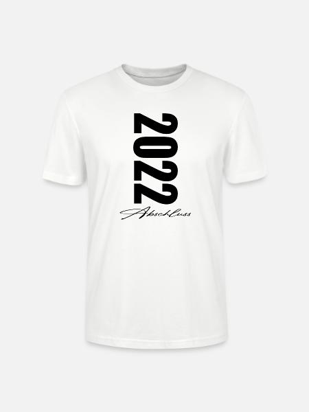 Abschluss 2022 Abschlussklasse - Stanley/Stella Unisex Bio-T-Shirt CRAFTER - Weiß