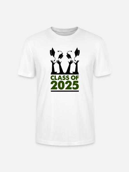 class of 2025 - Stanley/Stella CRAFTER Unisex Organic T-Shirt - white