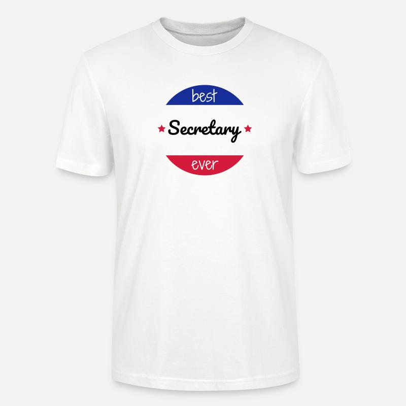 Sekretärin / Sekretariat / Assistenten / Manager - Stanley/Stella Unisex Bio-T-Shirt CRAFTER - Weiß
