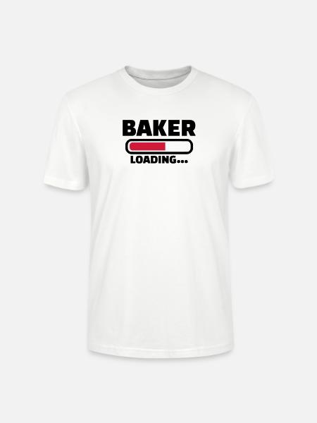 Baker - Stanley/Stella CRAFTER Unisex Organic T-Shirt - white