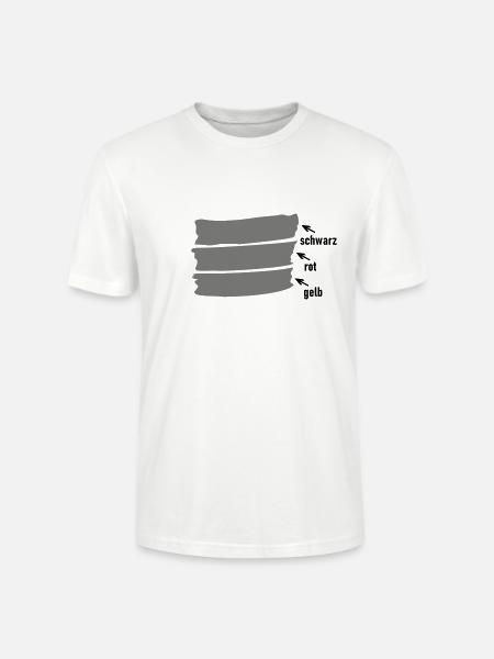 Fahne - Stanley/Stella Unisex Bio-T-Shirt CRAFTER - Weiß