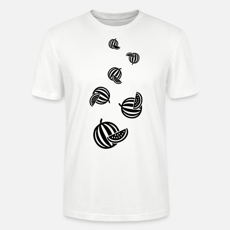 Fruit du melon - T-shirt bio CRAFTER Stanley Stella Unisexe - blanc