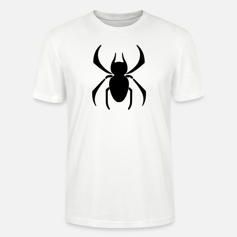 Spinne - Stanley/Stella Unisex Bio-T-Shirt CRAFTER - Weiß
